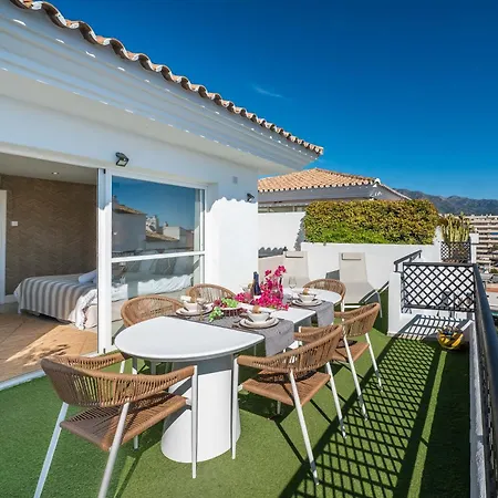 Vacation I Terrazas De Banus, Romantic, Jacuzzi, Pet-friendly, Cosy Duplex Penthouse, 2min Walk To Marina * Μαρμπέλλα