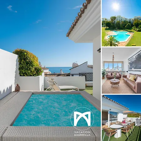 Vacation I Terrazas De Banus, Romantic, Jacuzzi, Pet-friendly, Cosy Duplex Penthouse, 2min Walk To Marina * Μαρμπέλλα