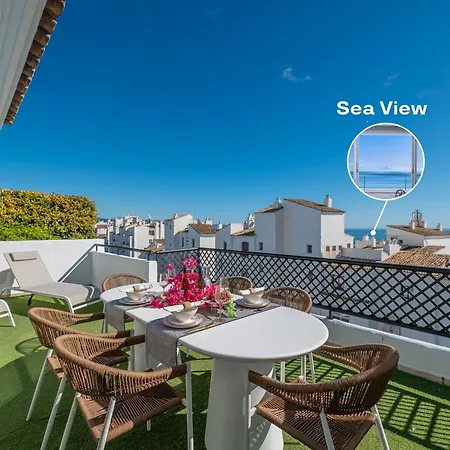 Vacation I Terrazas De Banus, Romantic, Jacuzzi, Pet-friendly, Cosy Duplex Penthouse, 2min Walk To Marina Διαμέρισμα