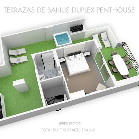 Vacation I Terrazas De Banus, Romantic, Jacuzzi, Pet-friendly, Cosy Duplex Penthouse, 2min Walk To Marina Διαμέρισμα
